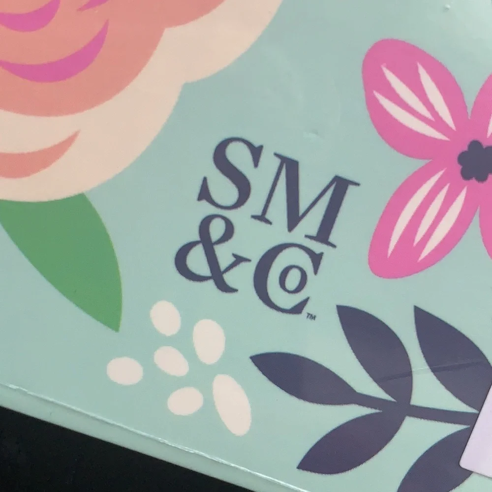 Steel Mill & Company Mini Notebook in Mint Floral